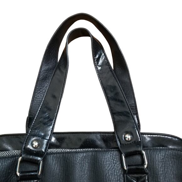 ads Attitude Design Style Houndstooth Women's Lap Top Bag Purse, Messenger Bag - Picture 3 of 13